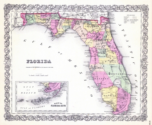 1856 Florida G. W. Colton